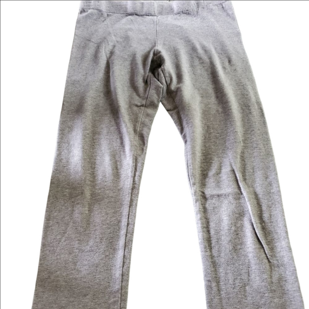 Girls Wonder Nation Gray Wide Leg Leggings Size Medium 7/8